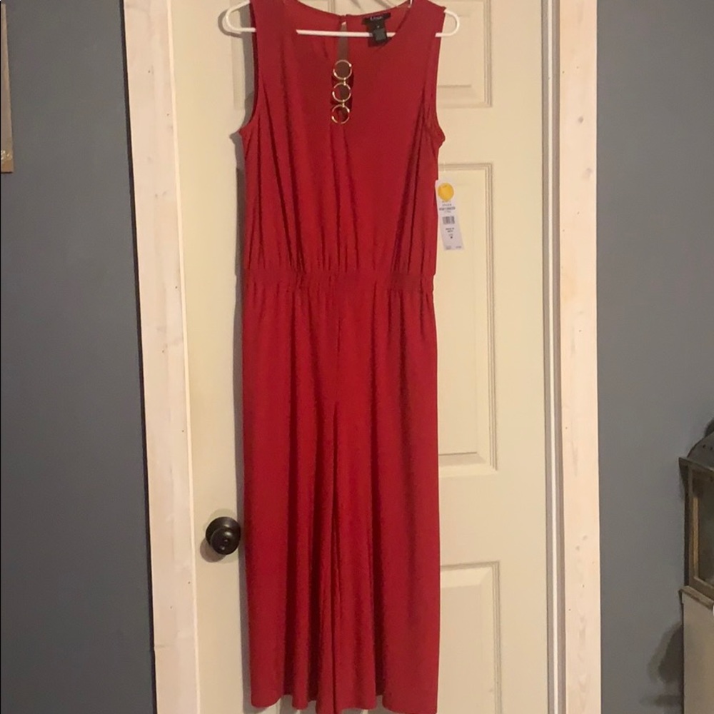 NWT! MSK red jumpsuit